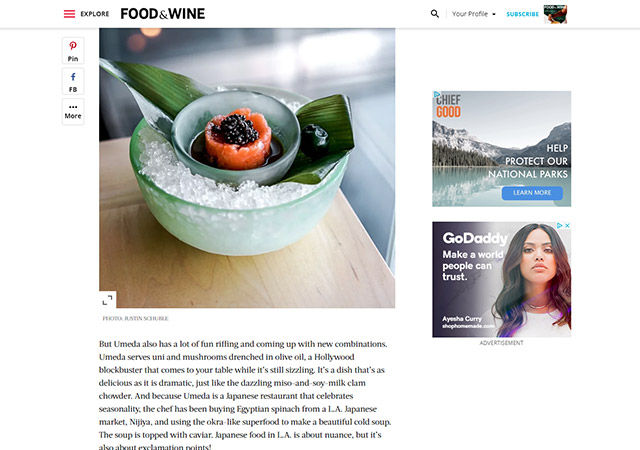 FOOD & WINE
